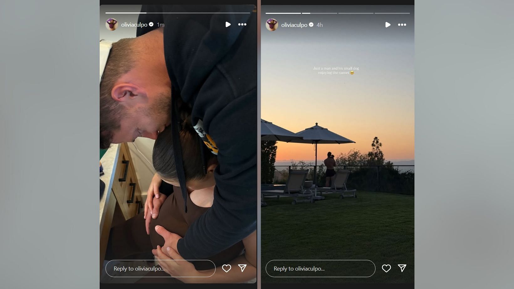 Christian McCaffrey and wife Olivia Culpo embrace final pregnancy moments as due date nears (Image Credit: Culpo/IG)